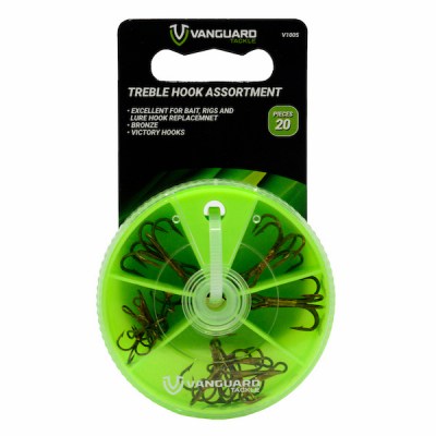 20PK Treble Hook ASST