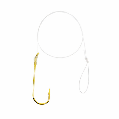 6PC 4 Snell Aber Hooks