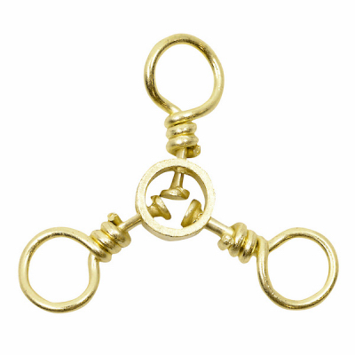 10PK SZ4 BRS3Way Swivel