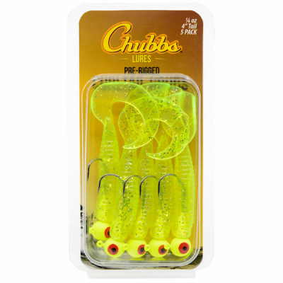 5PK 4" 1/4OZ Jighead