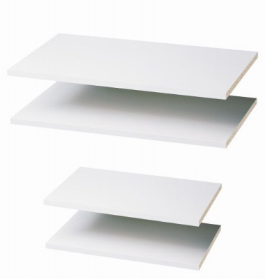 4PK EZ Track Shelf Kit