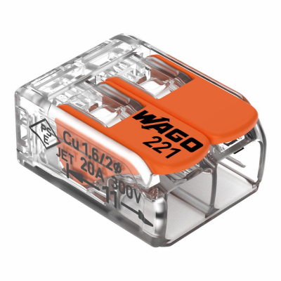 50PK 2WireLVR Connector