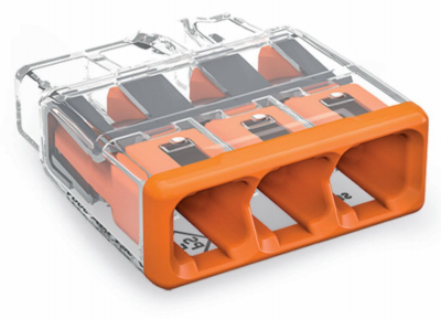 10PK 3WirePushConnector