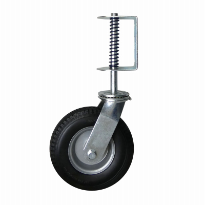 8" BLK Free Gate Caster