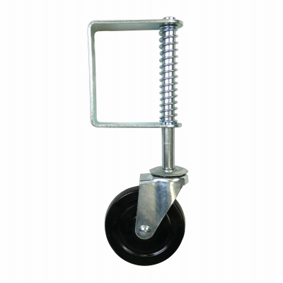 5" BLK RUBB Gate Caster