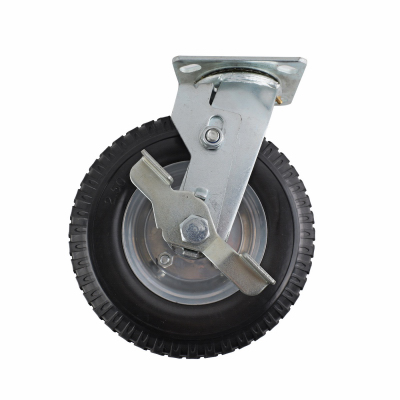 8" Flat SWVL/B Caster
