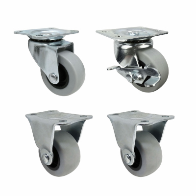 4PK 2"AIO SWVL Caster