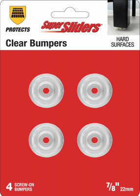 4PK 7/8" SCRWCLR Bumper