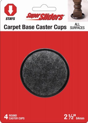 4PK 2-1/2 RND CasterCup