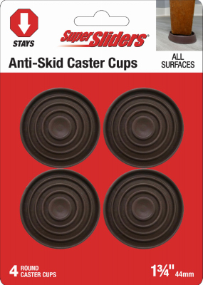 4PK 1-3/4 RND CasterCup