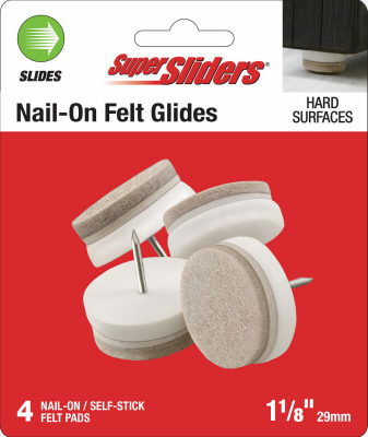 4PK 1-1/8" Felt Slider