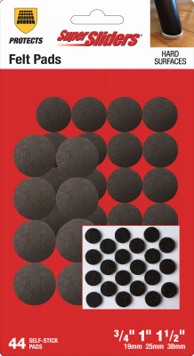 44PC BRN Felt Pad Set