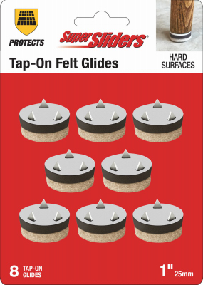 8PK 1" BGE Felt Pads