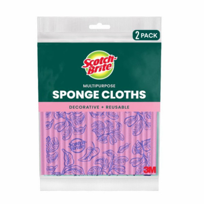 2PK Print Sponge Cloth