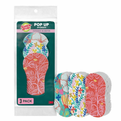 3PK Pop-Up Sponges