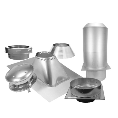 6" FLT Ceil Chim Kit