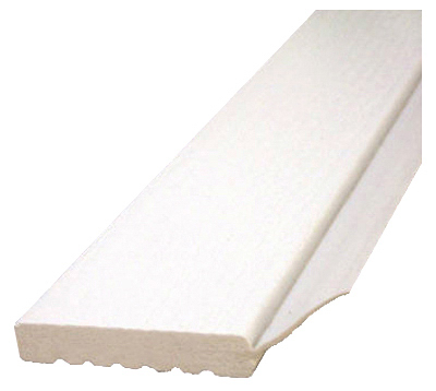 9' WHT Gar Weatherstrip