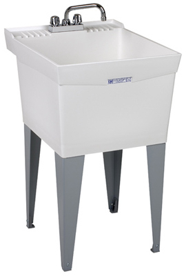 20x24WHT Combo Laun Tub