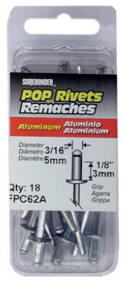 18PK Short ALU Rivet