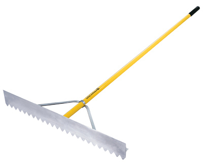 36" ALU Asphalt Rake