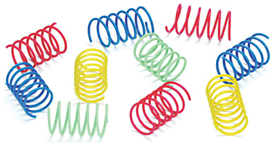 10PK Color Spr Cat Toy