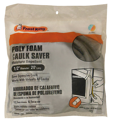 1/2"x20' Caulk Saver