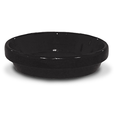7.75" BLK Saucer