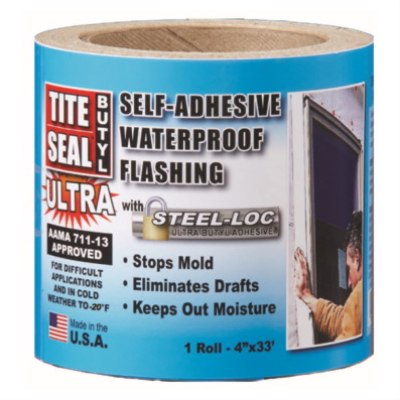4x33 WHT Butyl Flashing