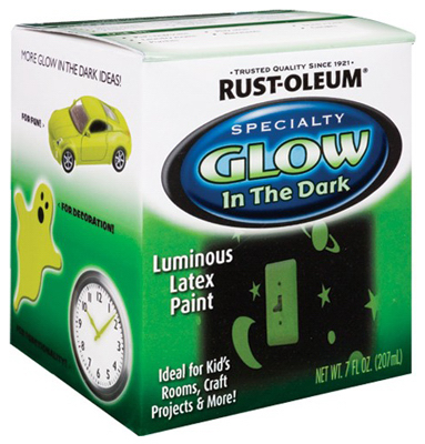 1/2PT Glow In DK Paint