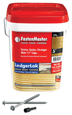 250PK 5"Ledgerlok Screw