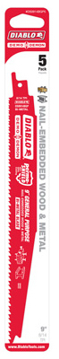 5PK 9"8/14T Recip Blade