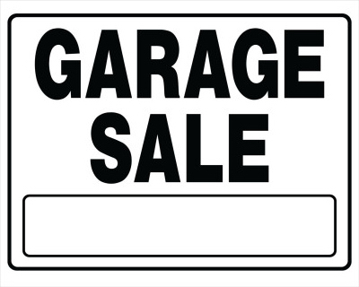 20x24 Garage Sale Sign