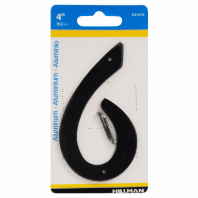 4" BLK Nail-On #6