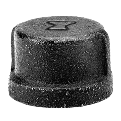 3/8 BLK Pipe Cap