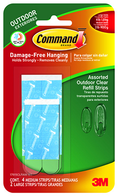 6PK CLR Out Refill