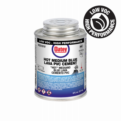 8OZ BLU Lava PVC Cement