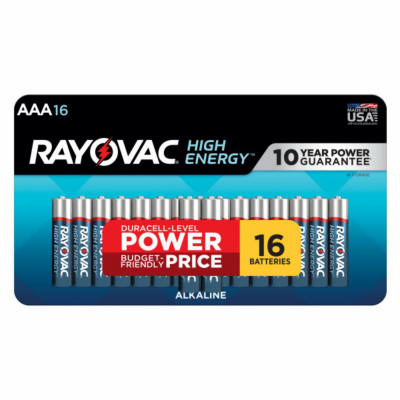 RAYO 16PK AAA Battery