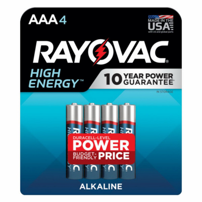 RAYO4PK AAA Alk Battery