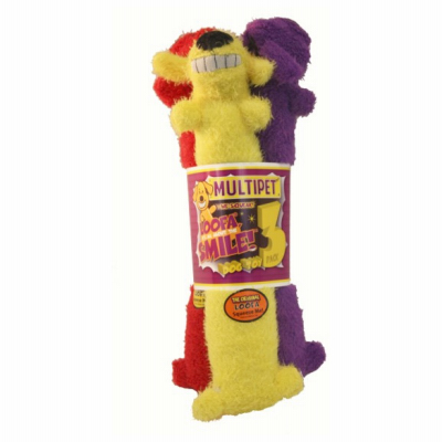 3PC 12" Loofa Dog Toy
