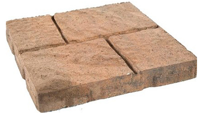16x16 Tan Cobblestone