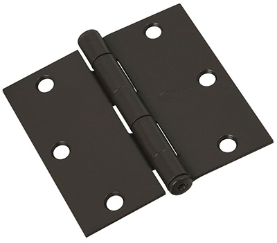 3-1/2" Oil BRZ DR Hinge
