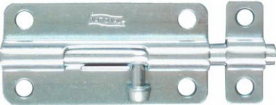 4" Zinc Barrel Bolt