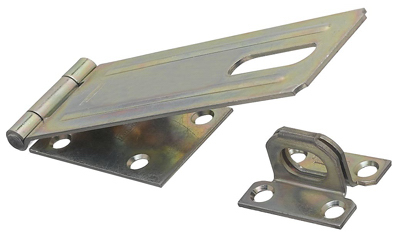 6" Zinc Safety Hasp