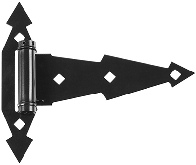 7" BLK Orna Spr T-Hinge
