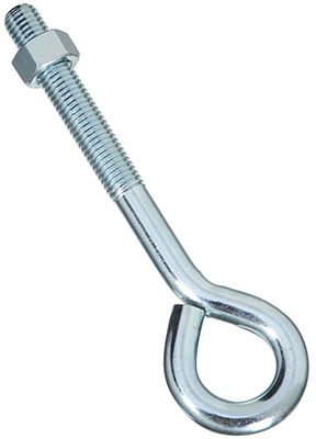 5/8x8 ZN Eye Bolt/Nut