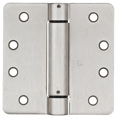 4" Sat NI Spr DR Hinge