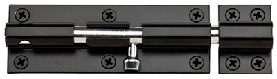 6" BLK HVY Barrel Bolt