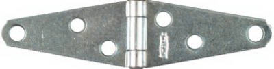 2PK 2" Zinc Strap Hinge