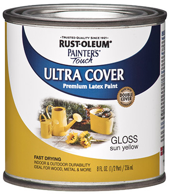 1/2PT Sun YEL LTX Paint