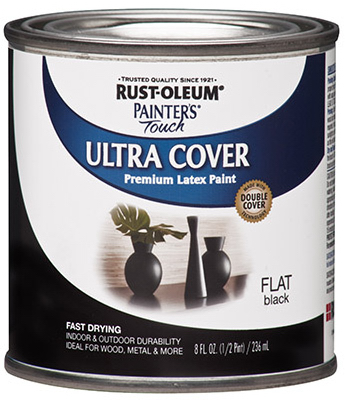 1/2PT BLK FLT Paint